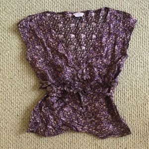 Max &Co. Sleeveless blouse. Size 8 100% Rayon